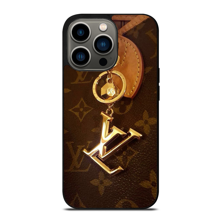 LOUIS VUITTON LV GOLDEN LOGO EMBLEM iPhone 13 Pro Case Cover