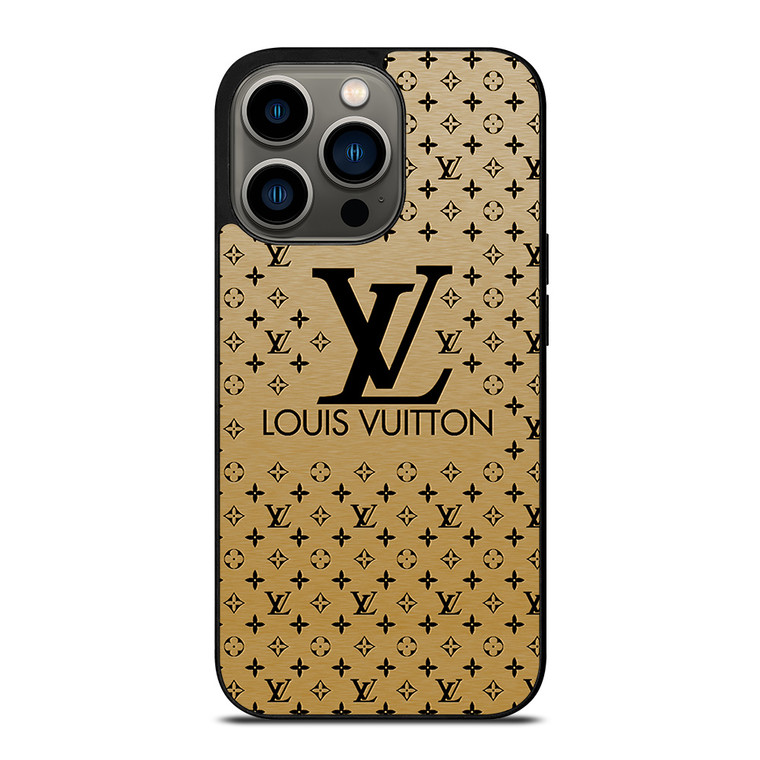 LOUIS VUITTON LV GOLDEN LOGO iPhone 13 Pro Case Cover