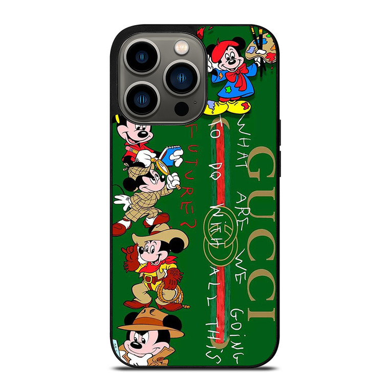 MICKEY MOUSE DISNEY GUCCI FUTURE iPhone 13 Pro Case Cover MICKEY MOUSE DISNEY GUCCI FUTURE iPhone 13 Pro Case Cover
