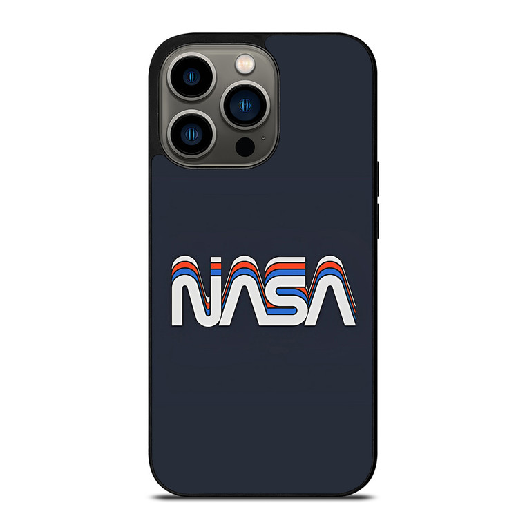NASA LOGO COLORFUL iPhone 13 Pro Case Cover NASA LOGO COLORFUL iPhone 13 Pro Case Cover