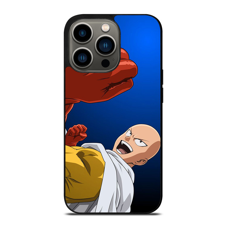 ONE PUNCH MAN SAITAMA FIGHT iPhone 13 Pro Case Cover