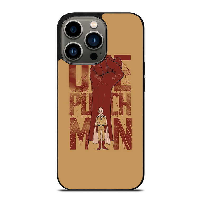 ONE PUNCH MAN SAITAMA OK iPhone 13 Pro Case Cover