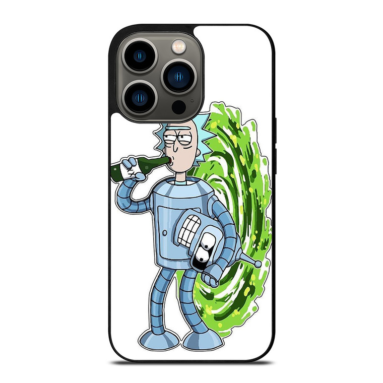 RICK AND MORTY FUTURAMA iPhone 13 Pro Case Cover