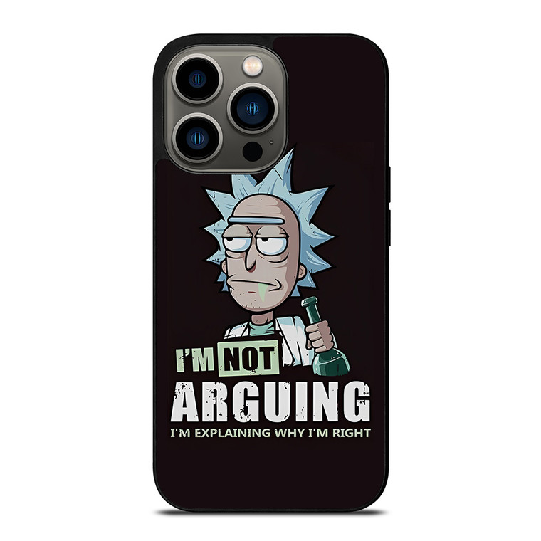RICK AND MORTY NOT ARGUING iPhone 13 Pro Case Cover