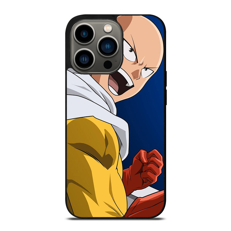 SAITAMA FURIOUS ONE PUNCH MAN  iPhone 13 Pro Case Cover