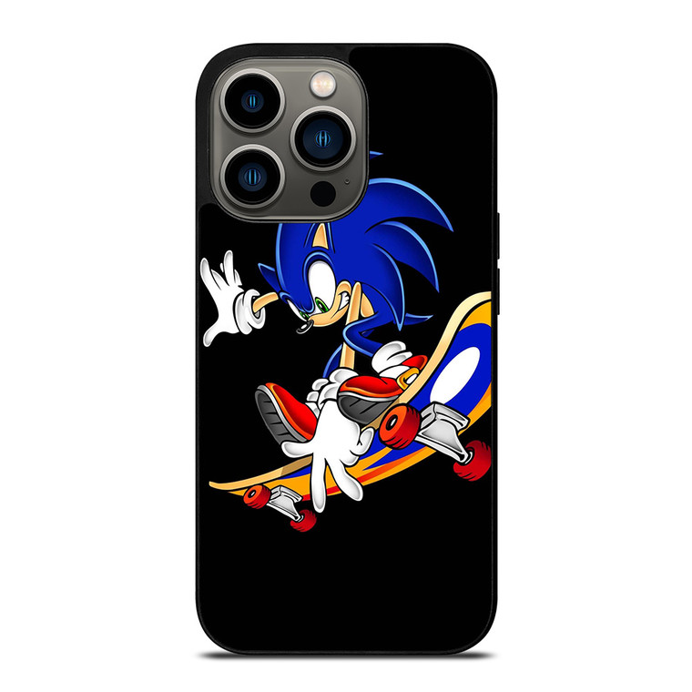 SONIC THE HEDGEHOG SKATEBOARD (2) iPhone 13 Pro Case Cover