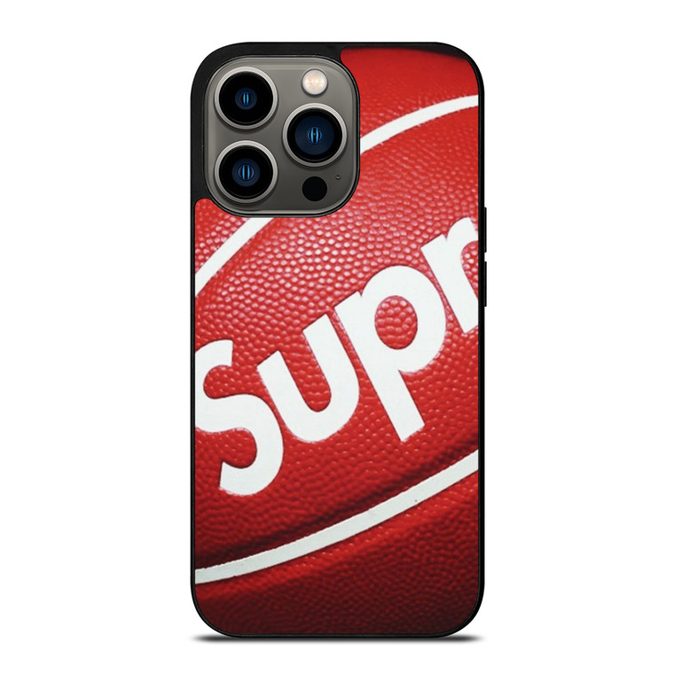 SUPREME LOGO BASKETBALL iPhone 13 Pro Case Cover