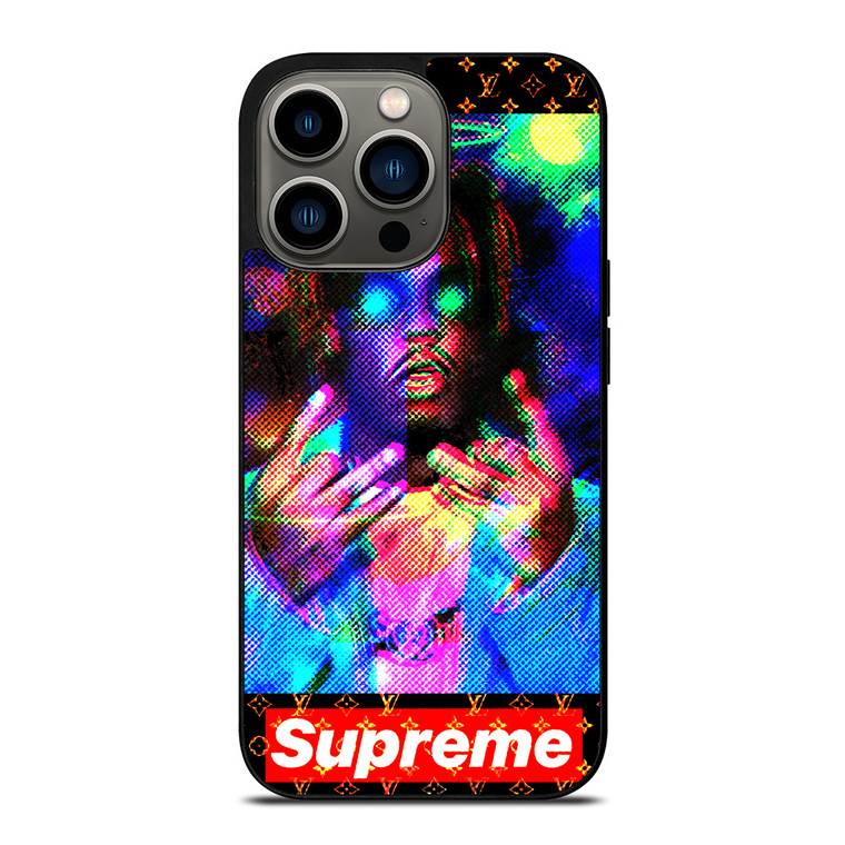 SUPREME LV LOUIS VUITTON JUICE WRLD iPhone 13 Pro Case Cover