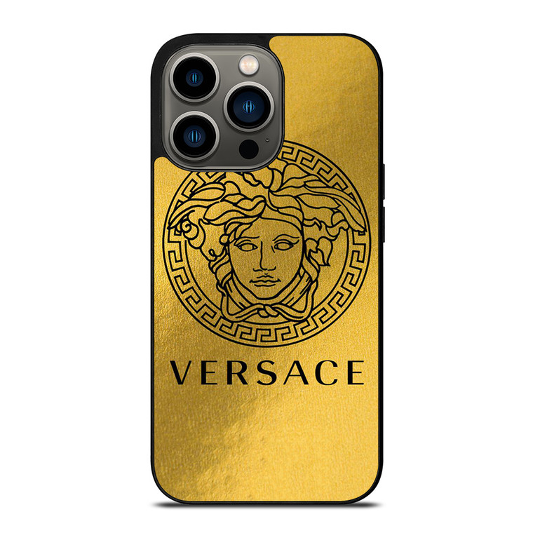 VERSACE GOLDEN EMBLEM iPhone 13 Pro Case Cover