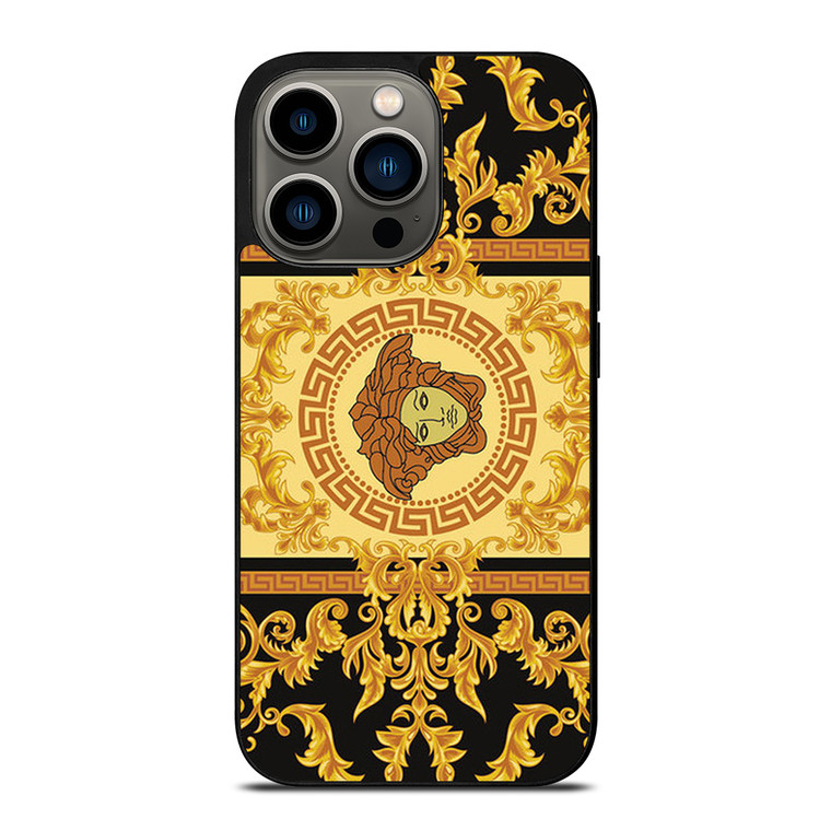 VERSACE ORNAMENT LOGO iPhone 13 Pro Case Cover