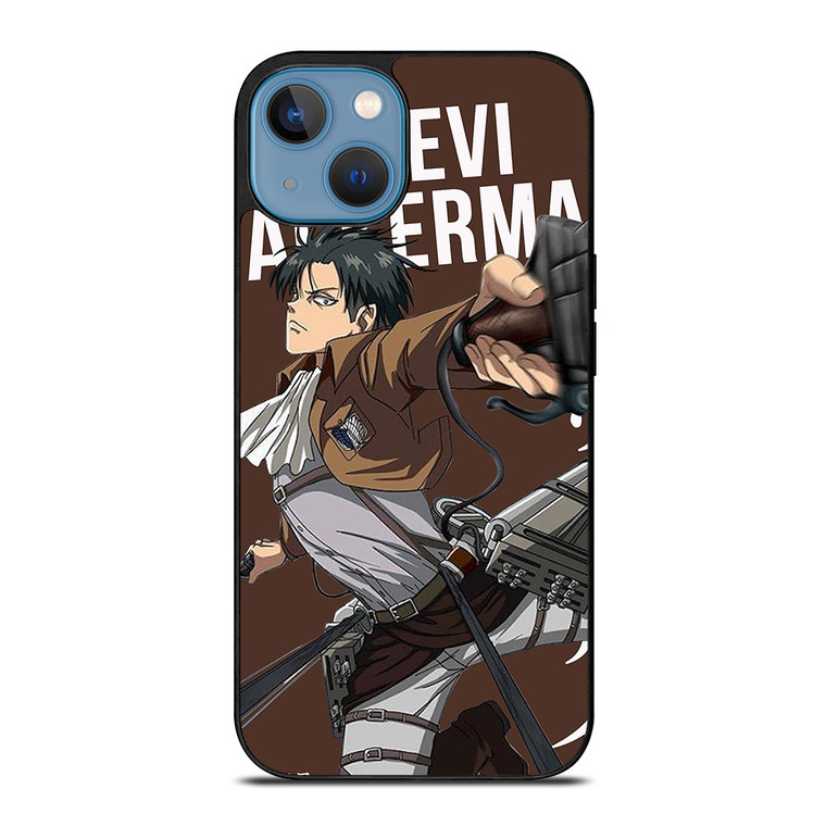 ATTACK ON TITAN LEVI ACKERMAN iPhone 13 Case Cover
