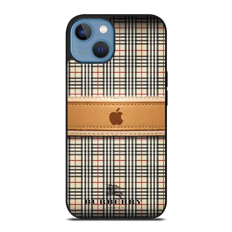 BURBERRY APPLE LOGO iPhone 13 Case Cover