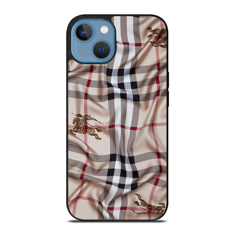 BURBERRY FABRIC iPhone 13 Case Cover