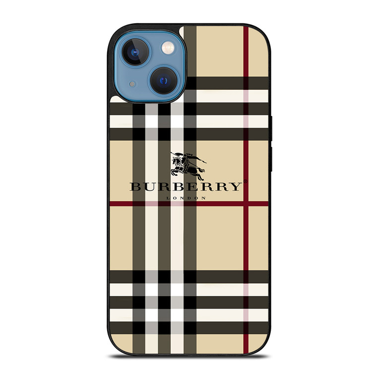 BURBERRY LOGO PATTERN iPhone 13 Case Cover