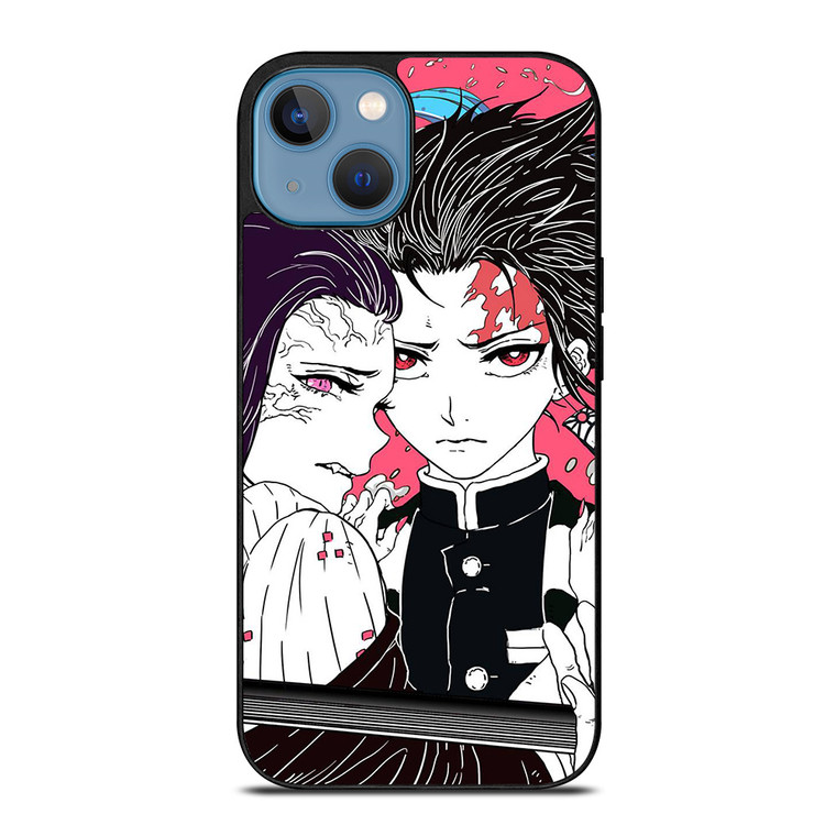 DEMON SLAYER TANJIRO & NEZUKO iPhone 13 Case Cover
