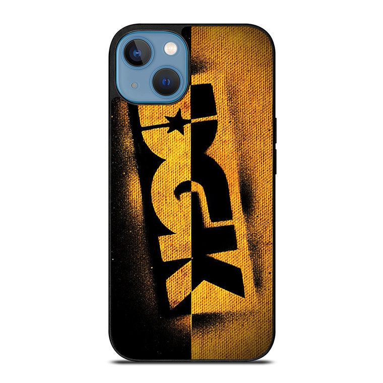 DGK SKATEBOARDING YELLOW LOGO iPhone 13 Case Cover