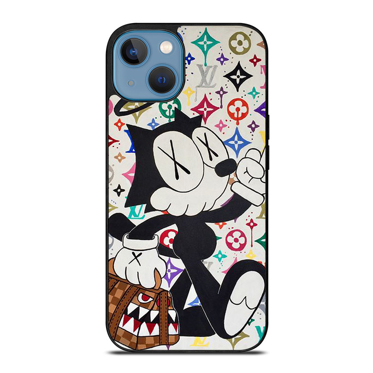 FELIX THE CAT LV LOUIS VUITTON iPhone 13 Case Cover