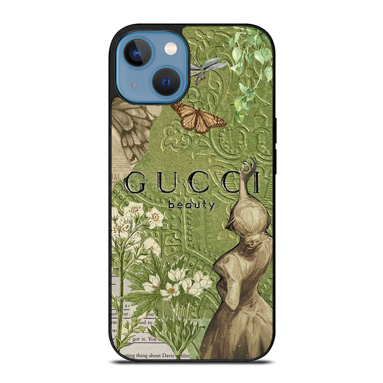 GUCCI BEAUTY BUTTERFLY iPhone 13 Case Cover