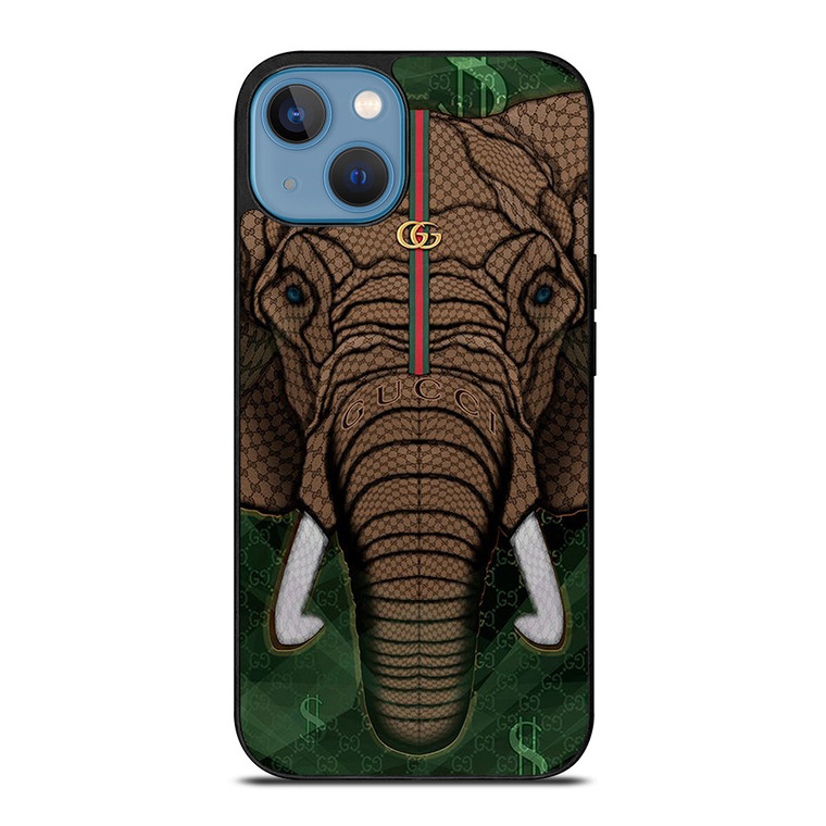 GUCCI LOGO ELEPHANT ICON iPhone 13 Case Cover