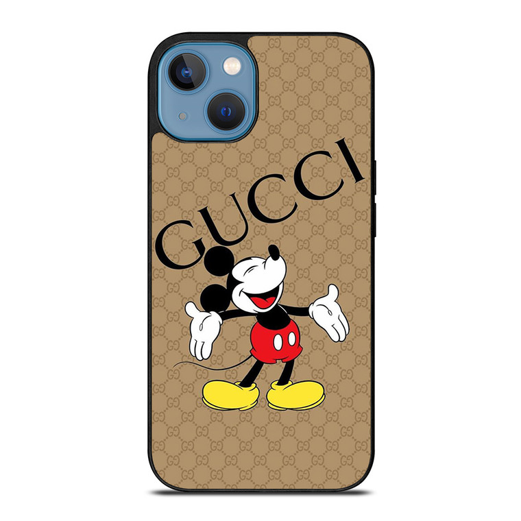 GUCCI LOGO ICON X MICKEY MOUSE DISNEY iPhone 13 Case Cover