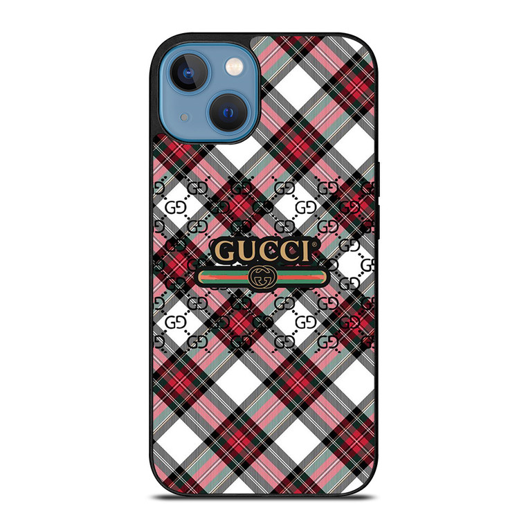 GUCCI LOGO PATTERN ICON iPhone 13 Case Cover