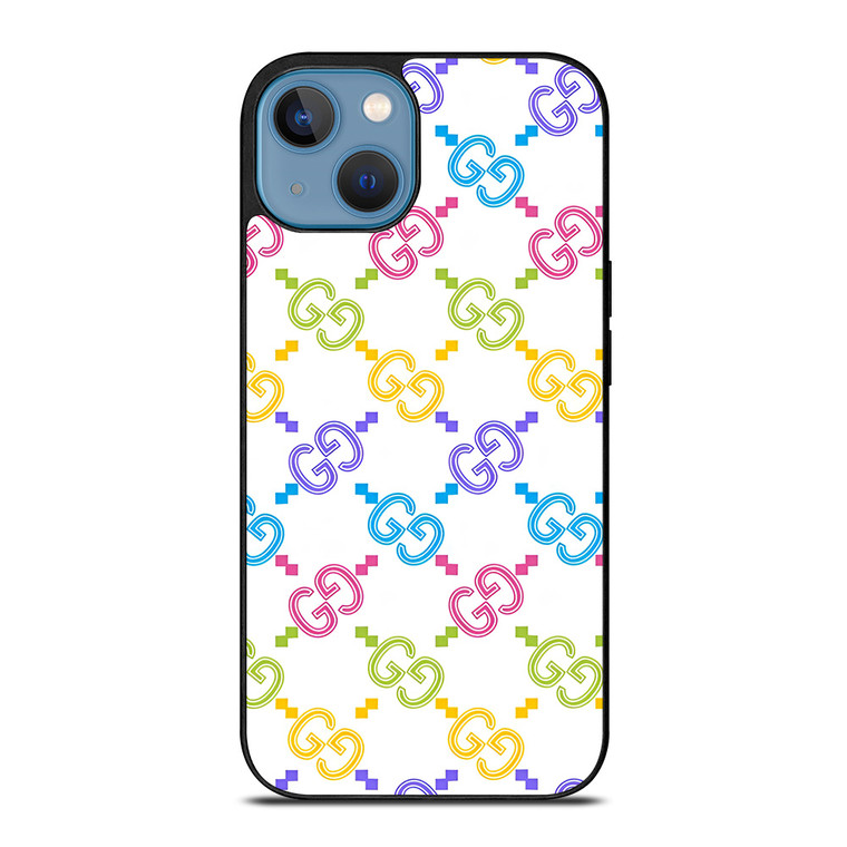 GUCCI LOGO RAINBOW ICON iPhone 13 Case Cover