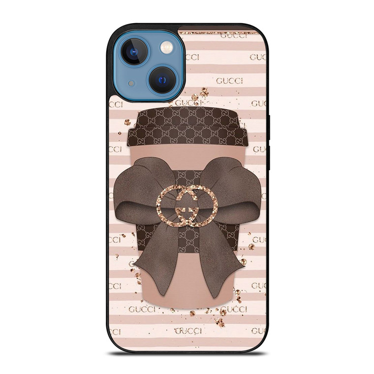 GUCCI LOGO RIBBON CUP iPhone 13 Case Cover
