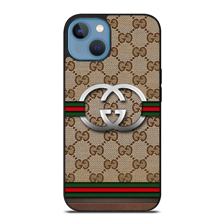 GUCCI LOGO STRIPE 2 iPhone 13 Case Cover