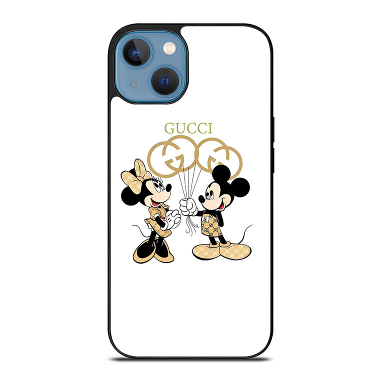 GUCCI MICKEY MINNIE MOUSE BALLOON iPhone 13 Case Cover