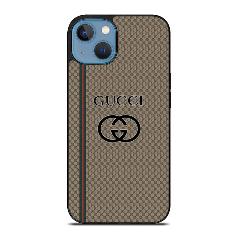 GUCCI PATTERN LOGO ICON iPhone 13 Case Cover