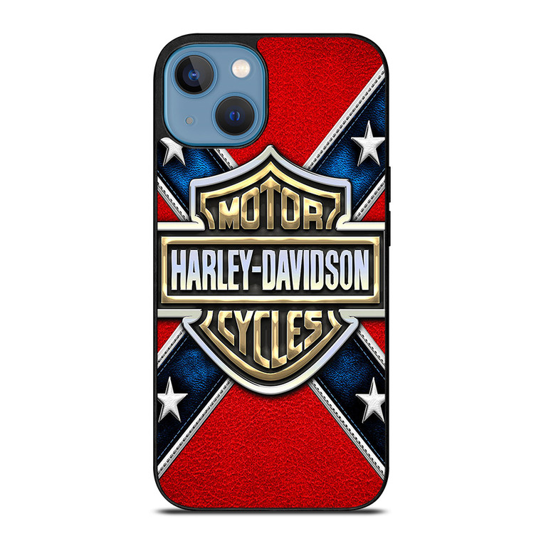 HARLEY DAVIDSON FLAG LOGO iPhone 13 Case Cover