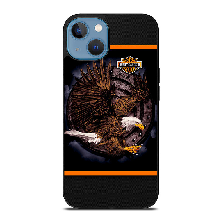 HARLEY DAVIDSON LOGO EAGLE iPhone 13 Case Cover