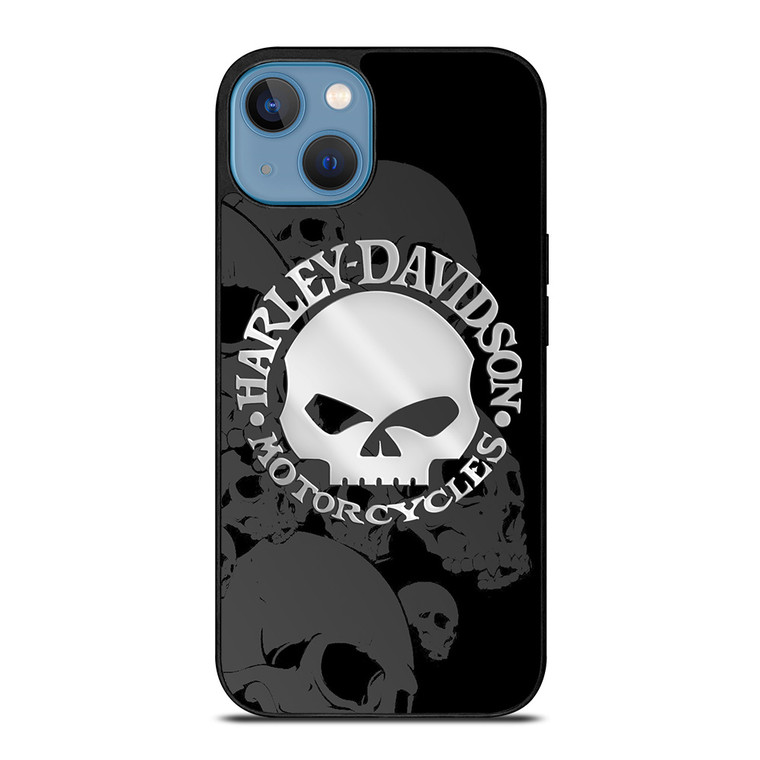 HARLEY DAVIDSON SKULL LOGO 2 iPhone 13 Case Cover