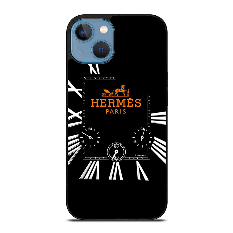 HERMES PARIS LOGO WATCH iPhone 13 Case Cover