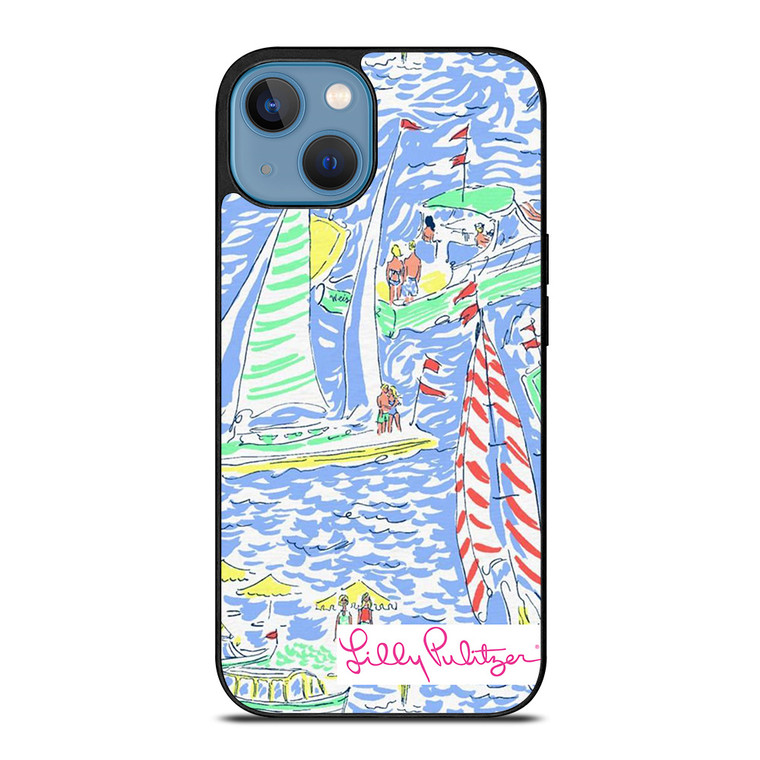 LILLY PULITZER BOAT iPhone 13 Case Cover