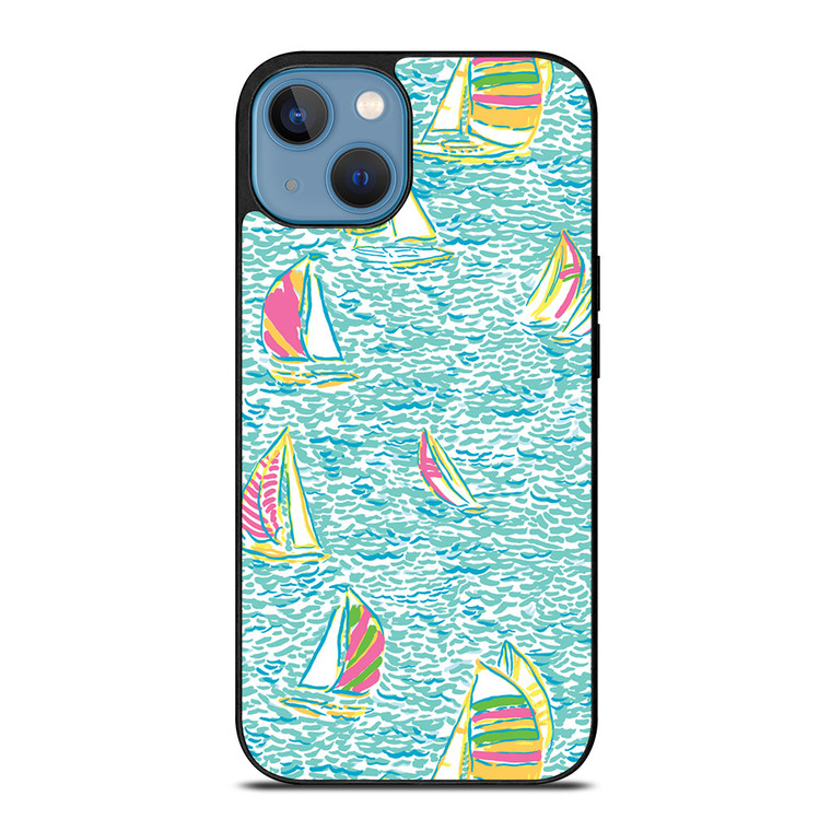 LILLY PULITZER SAILBOAT iPhone 13 Case Cover