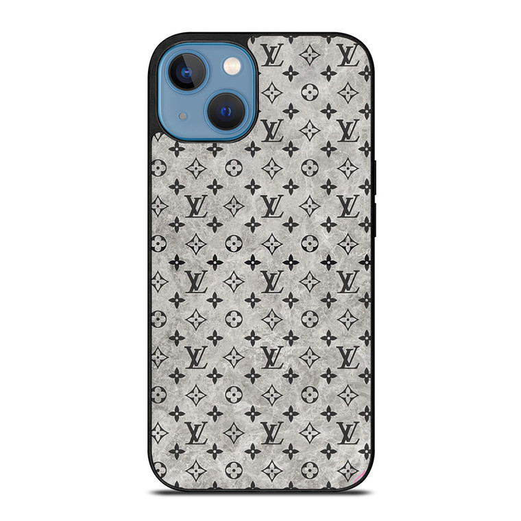 LOUIS VUITTON PATTERN GRAY iPhone 13 Case Cover