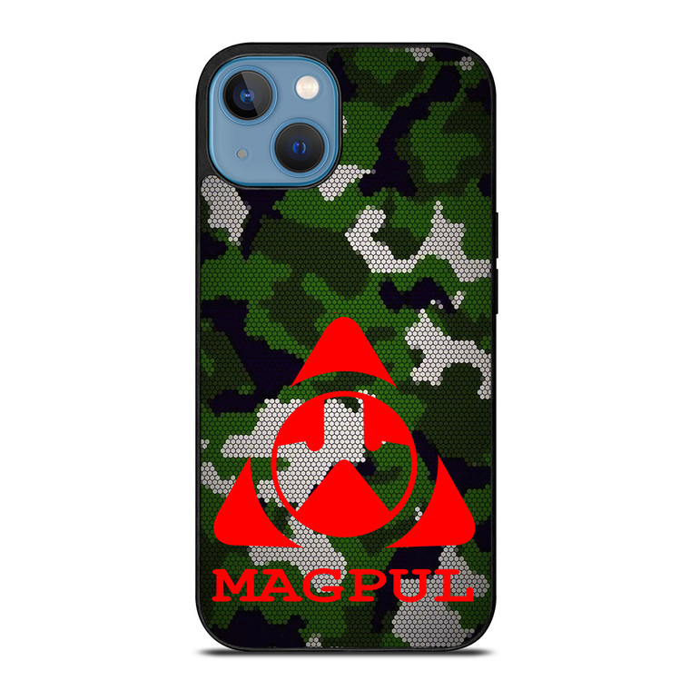 MAGPUL MULTICAM SKULL GREEN iPhone 13 Case Cover