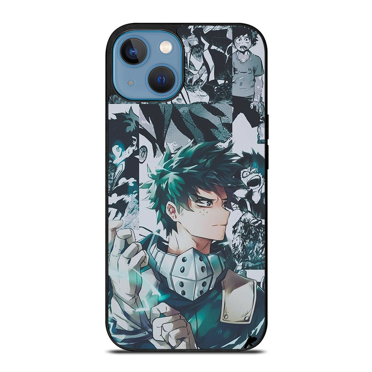 MY HERO ACADEMIA DEKU COLLAGE iPhone 13 Case Cover MY HERO ACADEMIA DEKU COLLAGE iPhone 13 Case Cover