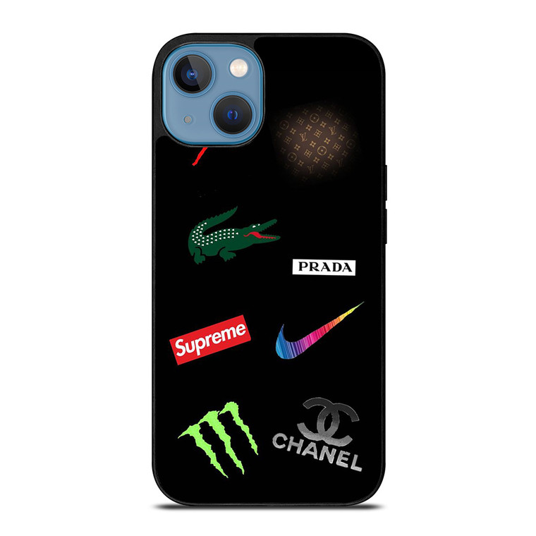 NIKE SUPREME LOUIS VUITTON ALL iPhone 13 Case Cover