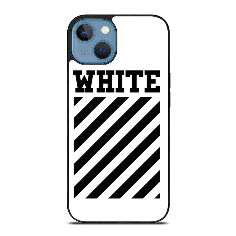 OFF WHITE LOGO iPhone 13 Case Cover