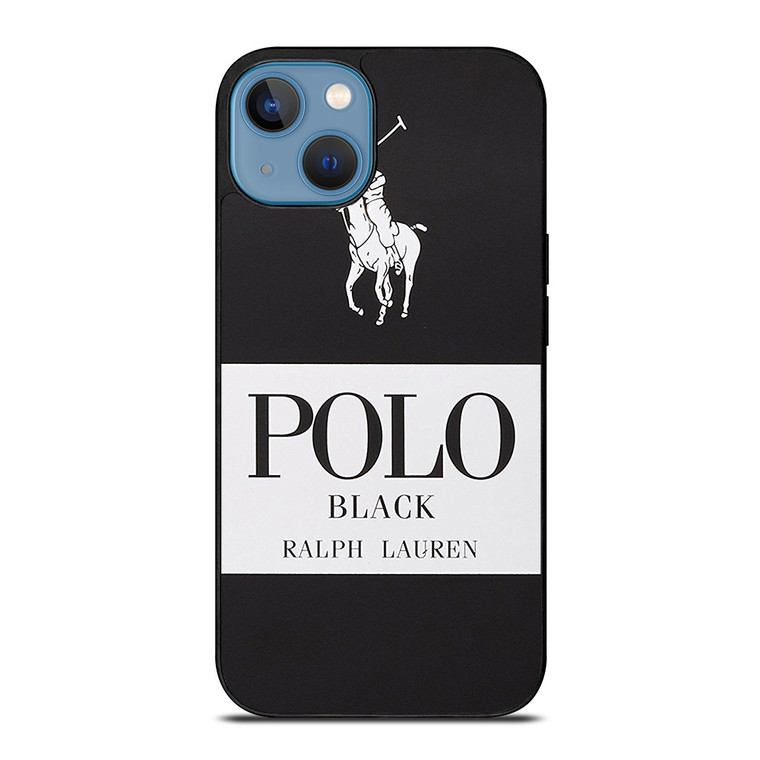 POLO RALPH LAUREN BLACK iPhone 13 Case Cover