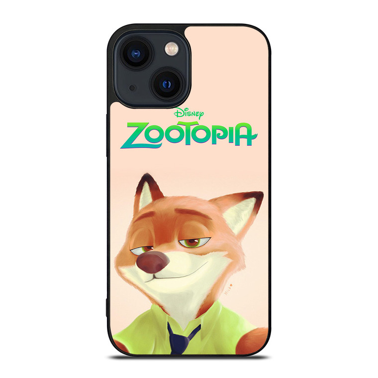 DISNEY ZOOTOPIA NICK WILDE  iPhone 14 Plus Case Cover