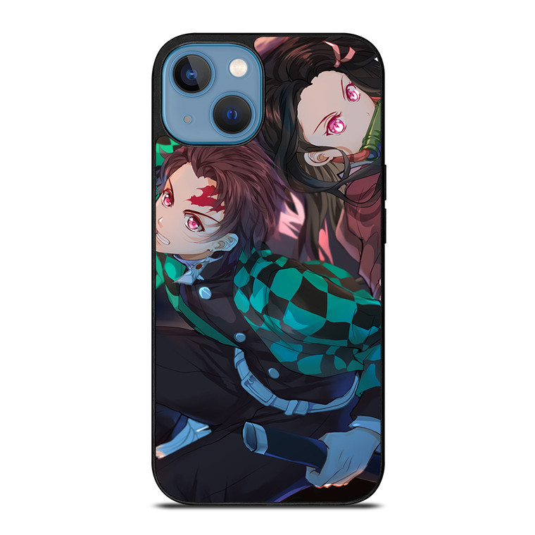 TANJIRO AND NEZUKO KAMADO DEMON SLAYER 2 iPhone 13 Case Cover