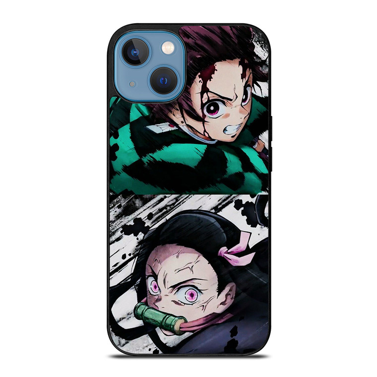 TANJIRO AND NEZUKO KAMADO DEMON SLAYER iPhone 13 Case Cover