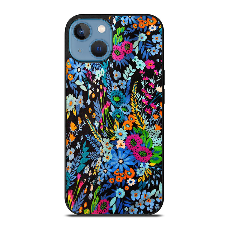 VERA BRADLEY MIDNIGHT BLUES iPhone 13 Case Cover