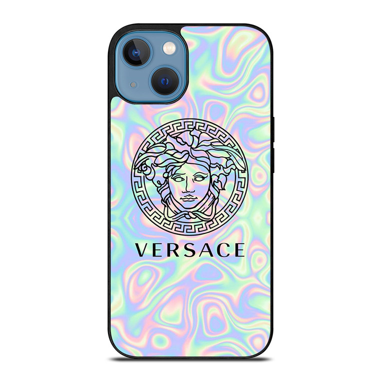 VERSACE EMBLEM LIQUID iPhone 13 Case Cover