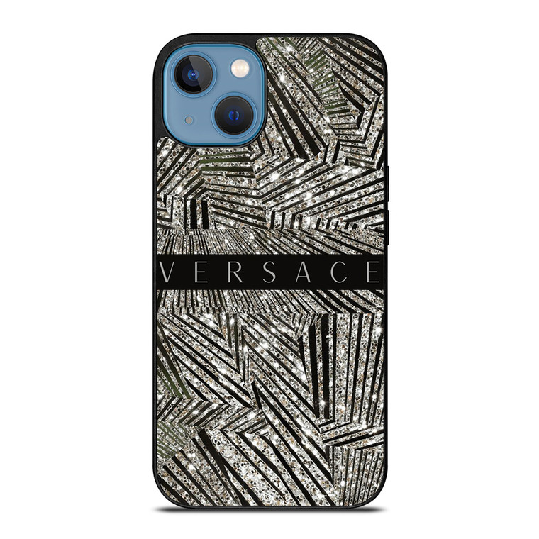 VERSACE LOGO MIRROR COLLAGE iPhone 13 Case Cover VERSACE LOGO MIRROR COLLAGE iPhone 13 Case Cover