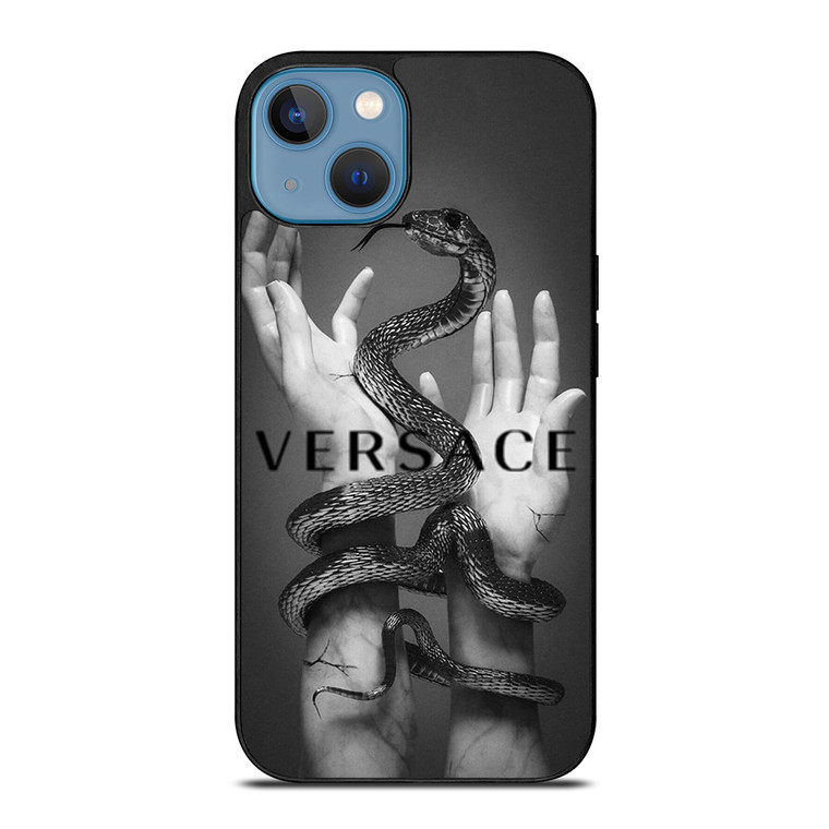 VERSACE LOGO SNAKE AND HANDS iPhone 13 Case Cover