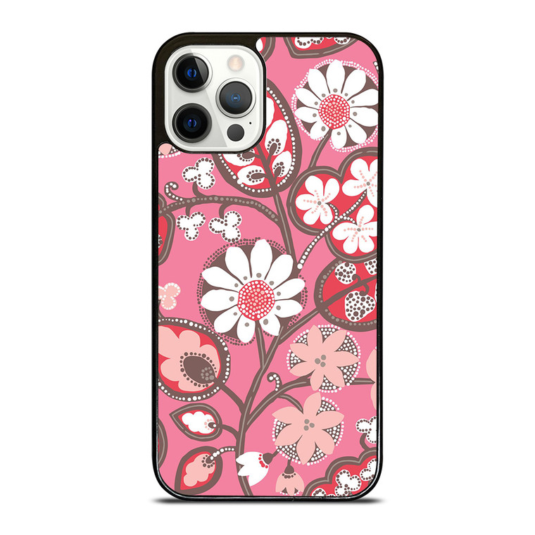 BLUSH PINK VERA BRADLEY PRINT iPhone 12 Pro Case Cover